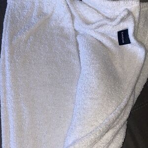Bebe white blanket